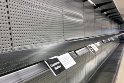 Supermarket retail shelves could barely remain in stock in the first days of the crisis. Meanwhile, bulk product for foodservice, bars, and restaurants has suffered.