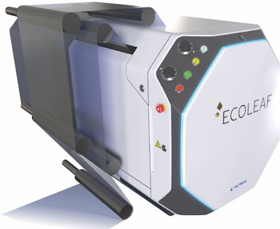 The metallization module shown here can be integrated into any analog press, digital press, or finishing equipment.