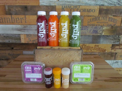Pulp Lifestyle Kitchen uses high pressure processing on its cold-pressed juices as well as its wellness shots and chia puddings, helping to boost sales of those items.
