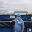 James Garr, wastewater supervisor for Smithfield Foods' Crete, Neb. facility, was a key part of the plant's successful composting project. Photo courtesy of Smithfield Foods.
