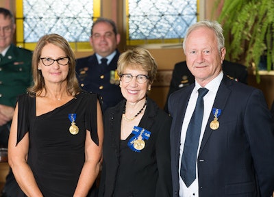 tna co-founders (right) Nadia and Alf Taylor with Governor NSW Hon. Margaret-Beazley (left).