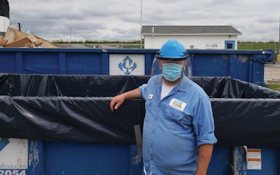 James Garr, wastewater supervisor for Smithfield Foods’ Crete, Neb., facility, was a key member of the plant’s successful composting team project.