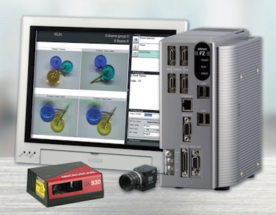 Omron uses vision inspection to maximize label accuracy in canned foods production.