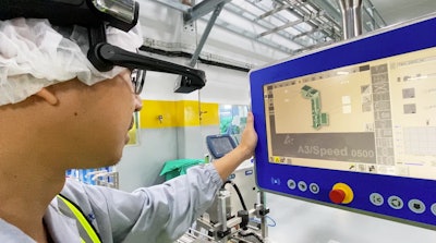 Nestlé and its suppliers are using augmented reality tools, such as smart glasses, to work on complex projects at its facilities across the globe during the coronavirus crisis.