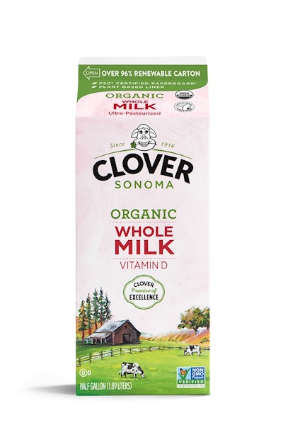 New sustainable packaging initiative from Clover Sonoma.