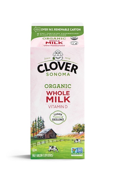New sustainable packaging initiative from Clover Sonoma.