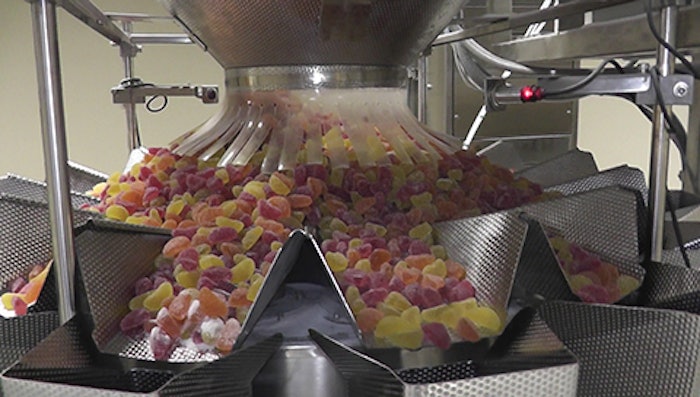 Gummy Vitamins On Ohlson Multi Head Scale