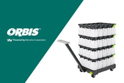 XpressBulk can also be customized for a wide variety of high-velocity grocery items, with dolly and trays designed to fit the product being transported.