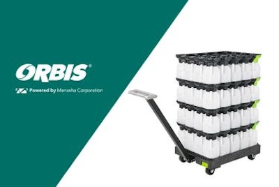 XpressBulk can also be customized for a wide variety of high-velocity grocery items, with dolly and trays designed to fit the product being transported.