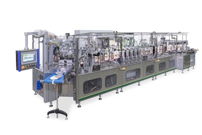 The machine is meant for easy format changeover, including between simplex and duplex mode.