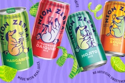 PepsiCo's new brand of cocktail mixers: Neon Zebra