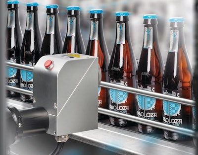 Edinburgh Beer Factory in Scotland is pleased by the quality and consistent positioning of the laser coding it uses on its glass bottles.