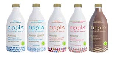 Ripple pea protein alt-dairy product