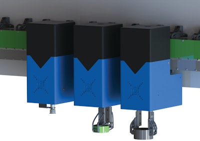 Thanks to IO-Link Wireless communication, the Probots are capable of sending and receiving data.