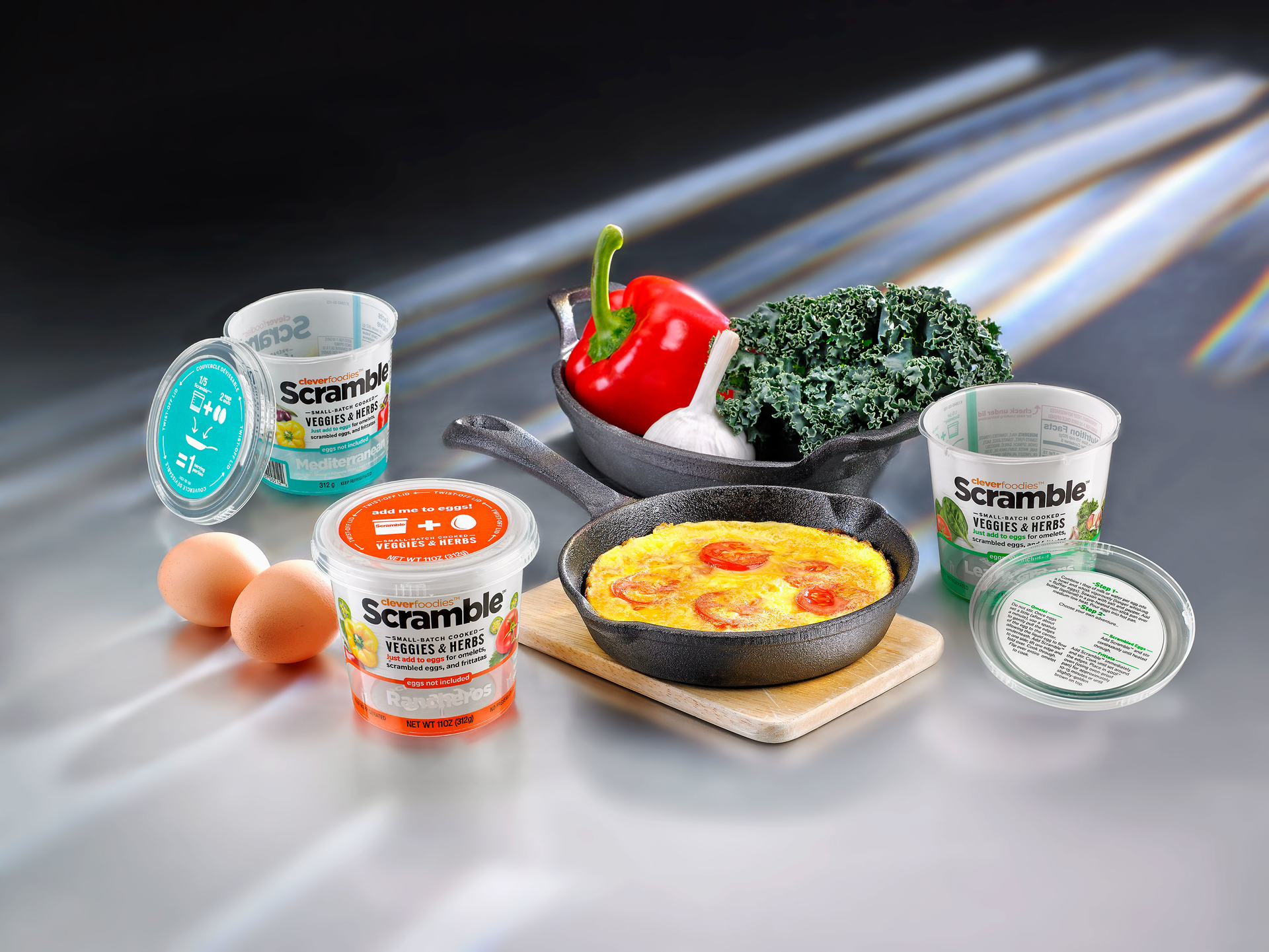 Injection-molded PP and a unique package closure are keys behind the success of this new product from CleverFoodies.