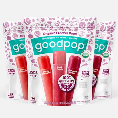 Goodpop's organic freezer pops