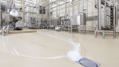 Despite typically using tile floors in its plants, Select Milk chose Sika’s PurCem polyurethane cement flooring system for its new dairy processing facility in Littlefield, Texas.