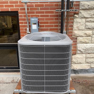 Installation of an air-cooled air handling unit in place of a water-cooled unit at B&G Foods’ Cincinnati facility has significantly reduced water usage.