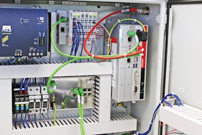 The XTS controller on the Brenton M2000 is a standard Beckhoff C6930 control cabinet Industrial PC.