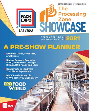 Pro Food World Processing Zone SHOWCASE 2021
