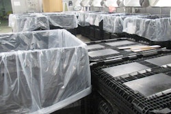 A switch away from cardboard to reusable plastic totes and baskets not only saves money for Smithfield’s Sioux City plant, it also reduces cardboard sent to landfill.