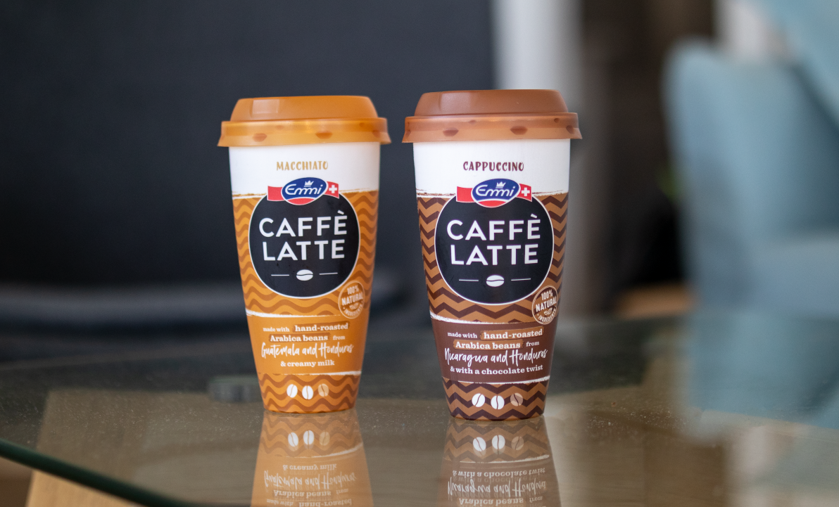 Beginning in September 2021, Emmi began offering its Caff&egrave; Latte RTD iced-coffee line in the U.K. in packaging made with 30% chemically recycled PP.