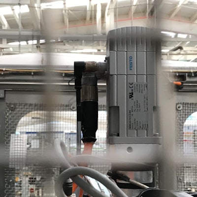 Programmable speeds and sensors for automated Danone lines in Mexico