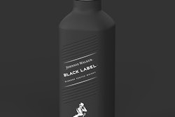 Johnnie Walker Paper Bottle