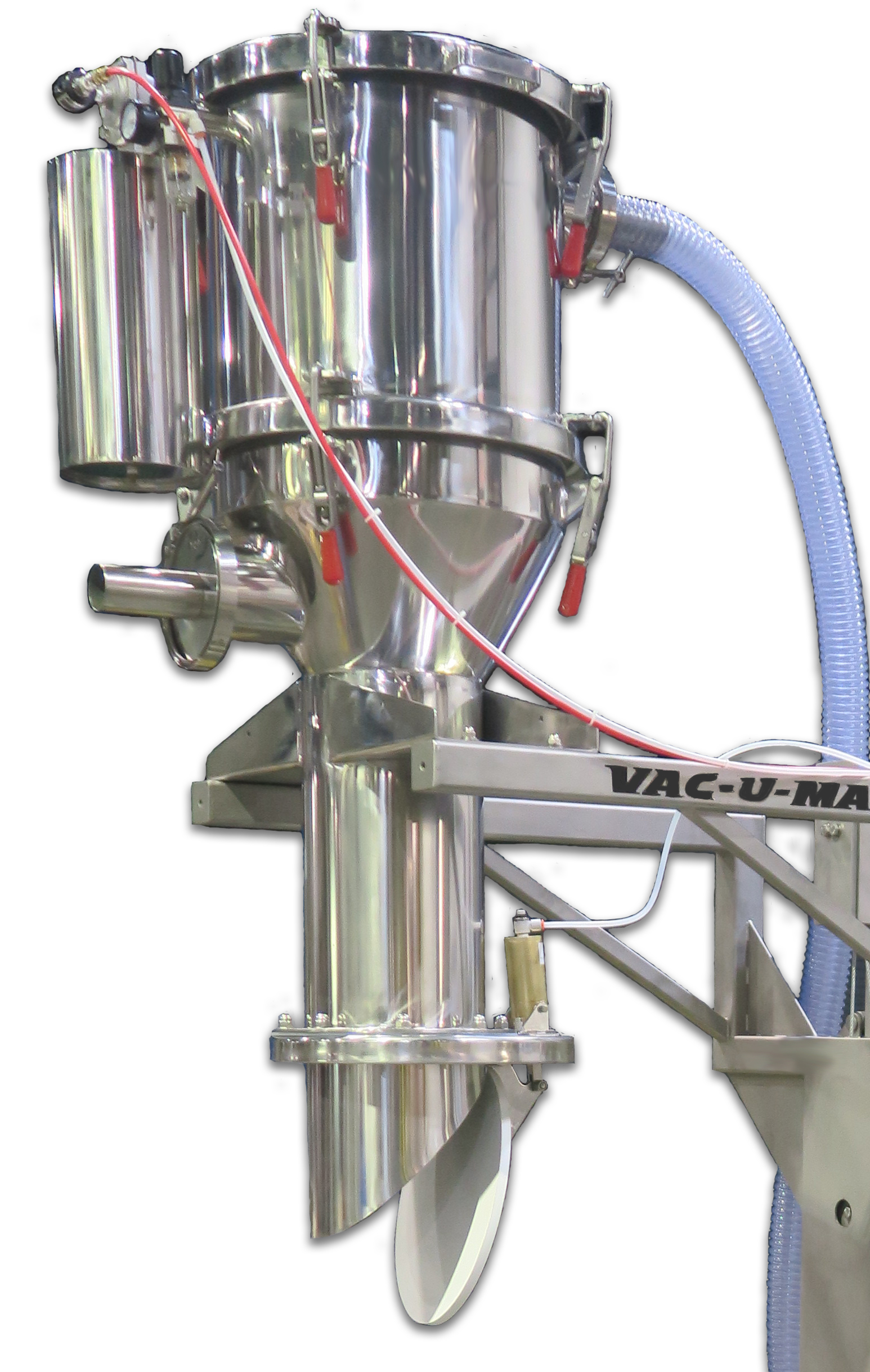 Vac U Max Tube Hopper Stainless Steel