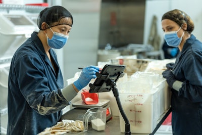 Using tablet devices made it relatively easy for workers to get used to using the Icicle ERP system.