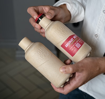 Absolut is exploring paper bottles as an alternative to glass, in a partnership with paper bottle company Paboco and a number of major brand owners.