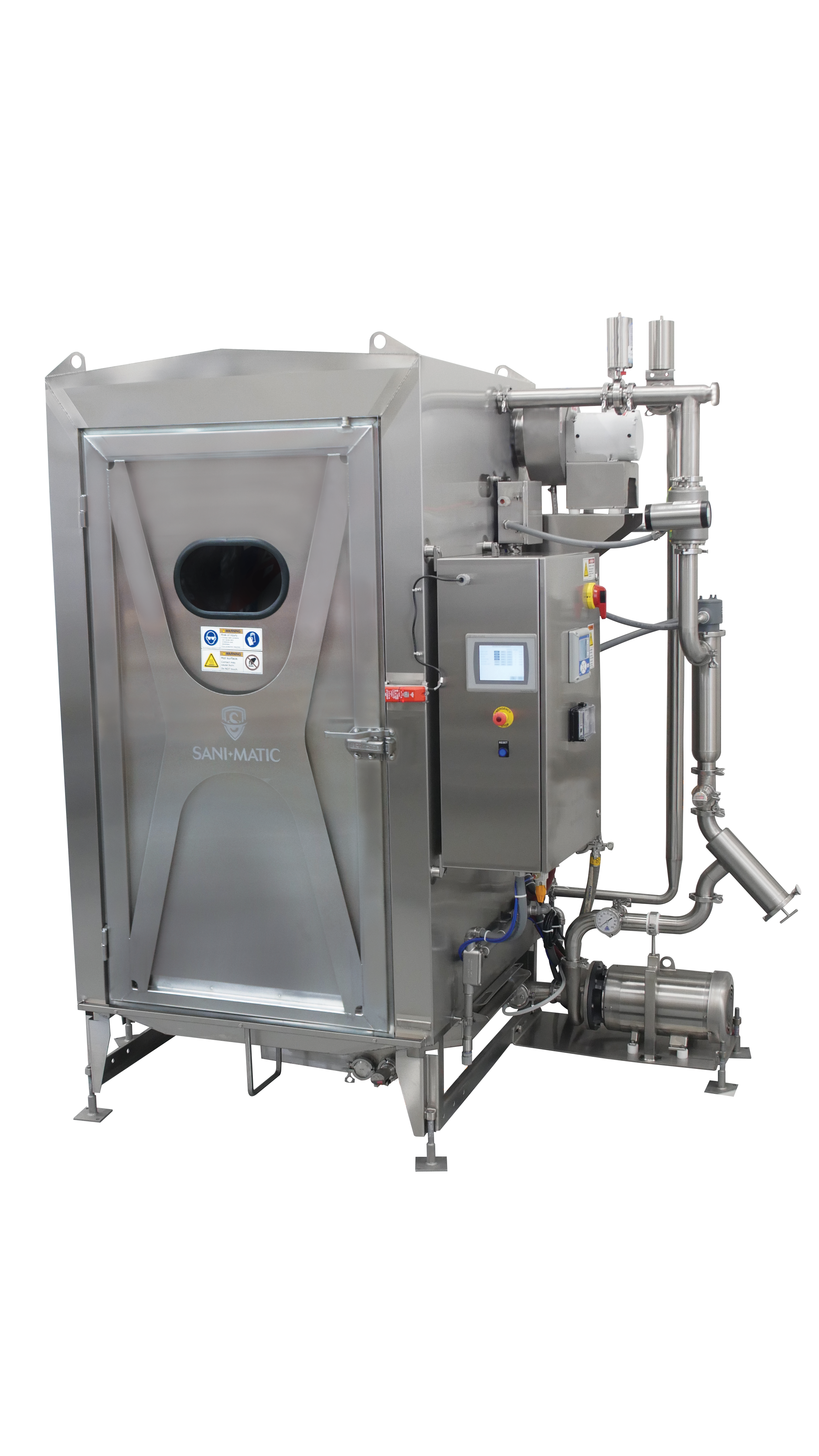 Sani Cab Piping Angle