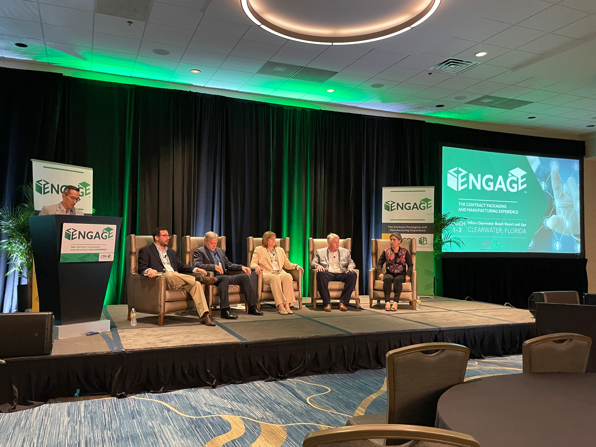 On the panel, Hosted by Jason Tham, CEO, Nulogy, was Ryan Bouchard, contract manufacturing manager, Newman's Own, Michael Chaney, a C-level Procter & Gamble retired executive, Lee Ann Halley, director of operations, Natural Essentials, Robby Martin, senior commercialization manager, Bush Brothers & Company, and Erika Nava, director, Amplify Snacks.