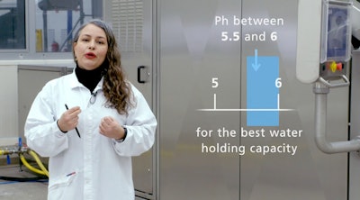 Victoria Metaute, a GEA food technologist focused on the marination process, explains how to maintain an ideal pH balance in chicken.