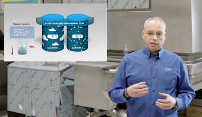 Luuc van Landveld, product manager for GEA, explains the benefits of a more controlled dewpoint in the CookStar 1000.