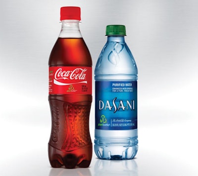 The first PlantBottle was 30% bio-based, using Braskem’s sugarcane ethanol; the other 70% used petroleum-based chemicals.