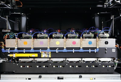 Shown here is the Printing Unit of the Delta SPC-130 recently installed at The Royal Group.