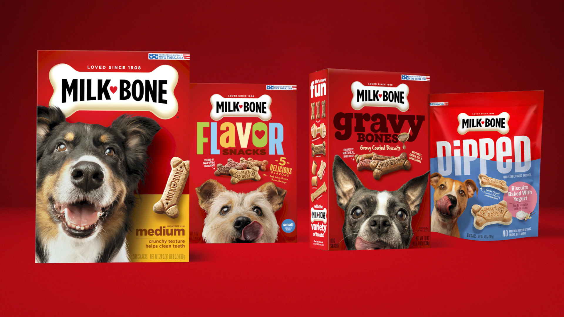 The new packaging is being used for 25 SKUs of the brand&rsquo;s biscuits, chews, treats, and supplements.