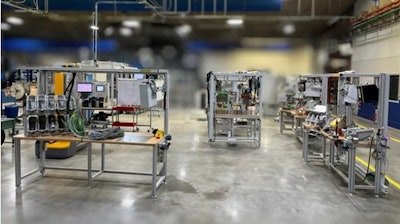 Grundfos New Dosing Pump Production Line Build In Fresno California