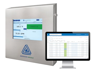 The Paperless Process Recorder records process parameters like temperature, flow, and pressure, and uses the Legendary cloud-based software to securely store those records.