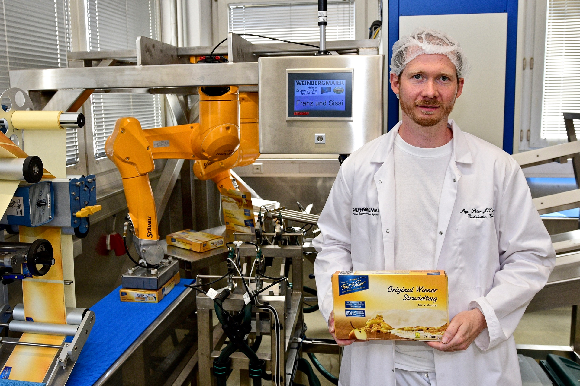 Peter Baum&uuml;ller, Factory Manager for Weinbergmaier GmbH