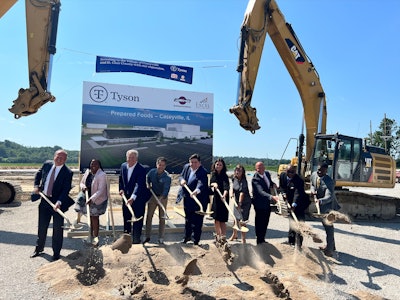 News Tyson Caseyville Prepared Foods Grounbreaking