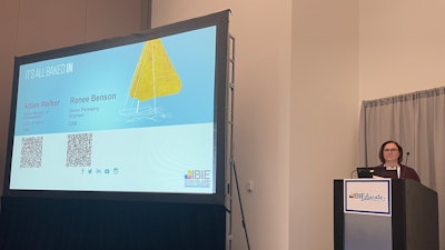 Renee Benson, senior packaging engineer at CRB.