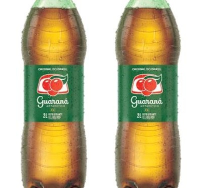 Anheuser-Busch Ambev 'green PET' soft drink bottles