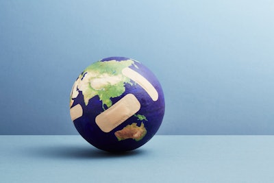 Getty Images Earth Bandaid
