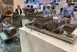 Food processing pumps different sizes Unibloc
