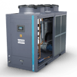 The TCX 4-90A Process Cooling Chiller range features a compact, all-in-one water chiller with an air-cooled condenser and integrated hydro module.