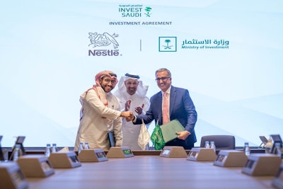 Nestle, Saudi Arabia Agreement