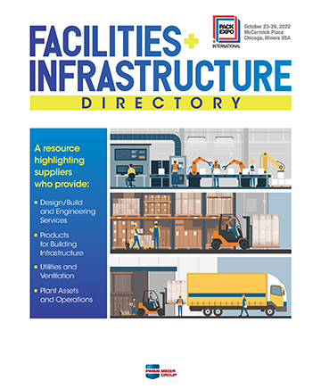 Pro Food World 2022 PACK EXPO Facilities & Infrastructure Directory