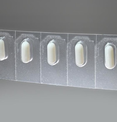 TekniPlex Healthcare new transparent recyclable mid-barrier blister pack.